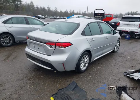 2021 Toyota Corolla Le from USA, damaged, VIN 5YFVPMAE5MP266547